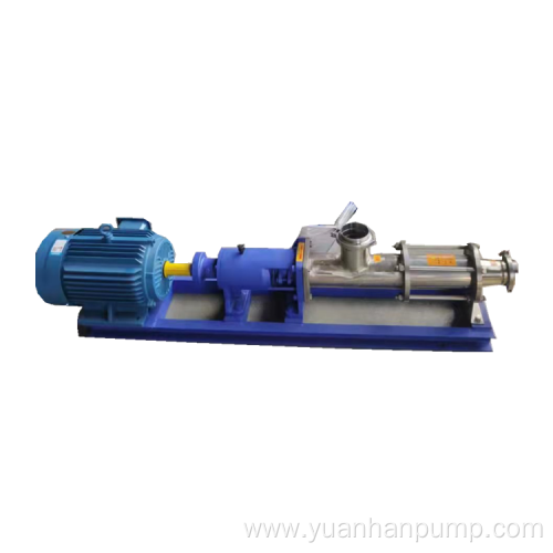 Food Grade Single Screw Pump Industrial Rotary Pump